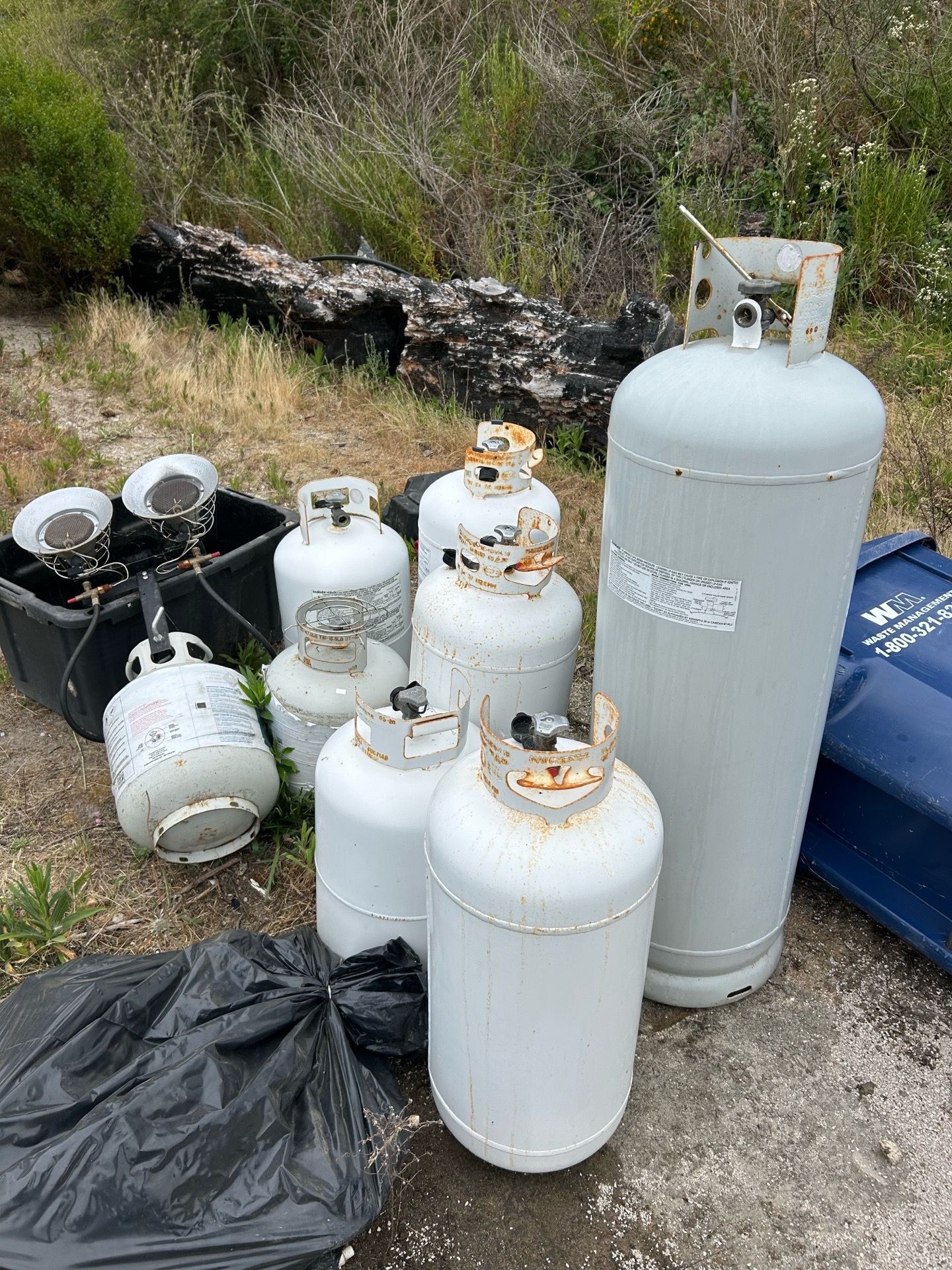 Propane tanks