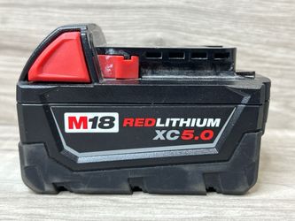 Milwaukee M18 REDLITHIUM XC5.0 5.0Ah Battery 48-11-1850 (PO1026274)
