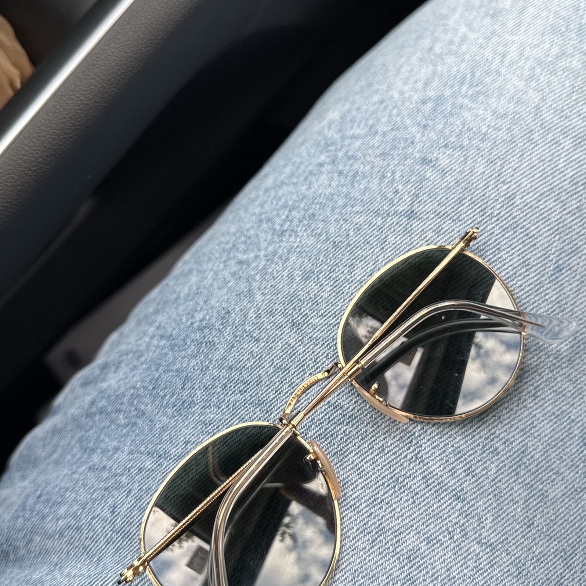 Ray Ban Round Sunglasses $80 OBO display picture 1