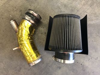 used good condition Buschur racing intake w/ k&n filter and heat shield for 2008-2015 evolution X