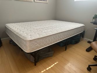 Free queen sized mattress and frame