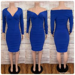 Royal Blue Dress