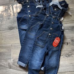 New Little Girls Clothing Size 2 T