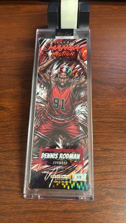 Dennis Rodman Wild Card Manga Motion 1/2 Card