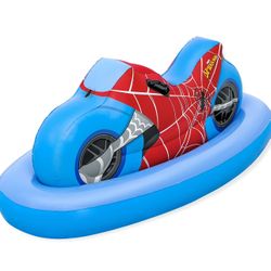 Spider-Man Motorcycle Pool Inflatable 