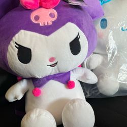 Kuromi Plush Backpack 