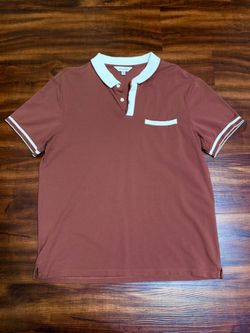 Club Monaco Large Mauve Polo Shirt