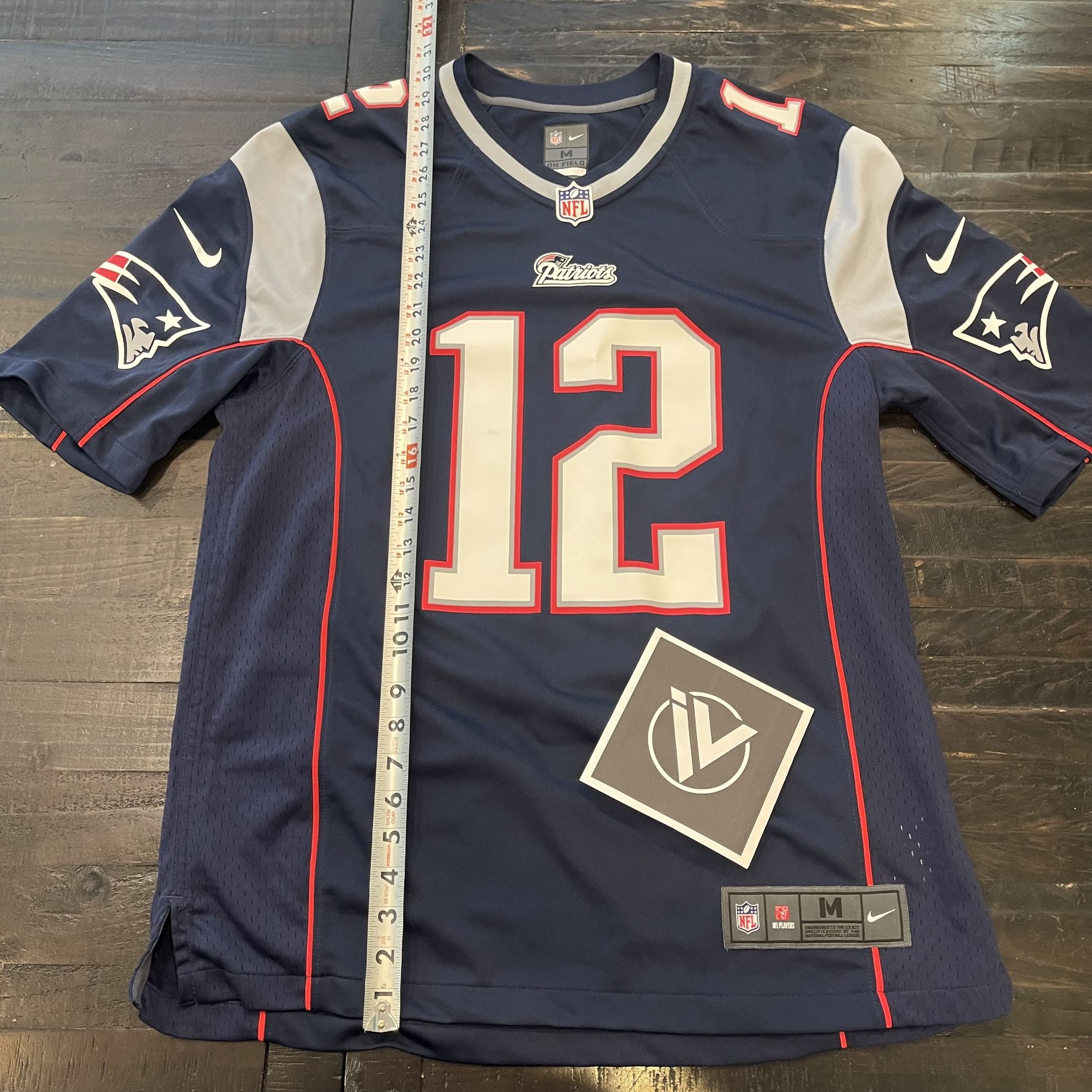 New England Patriots Tom Brady Jersey Nike On Field Mens Size MED