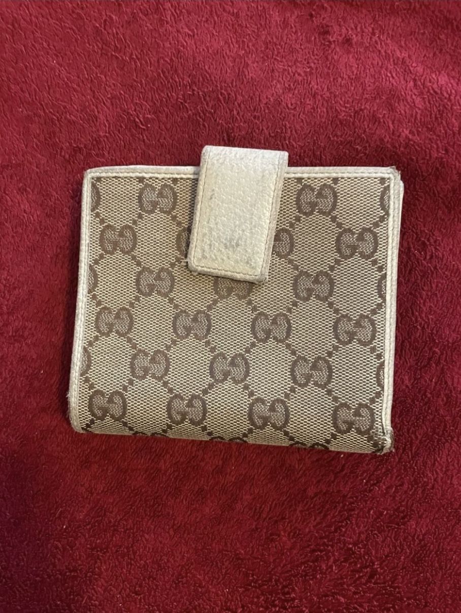 Gucci GG Canvas Double Sided Wallet