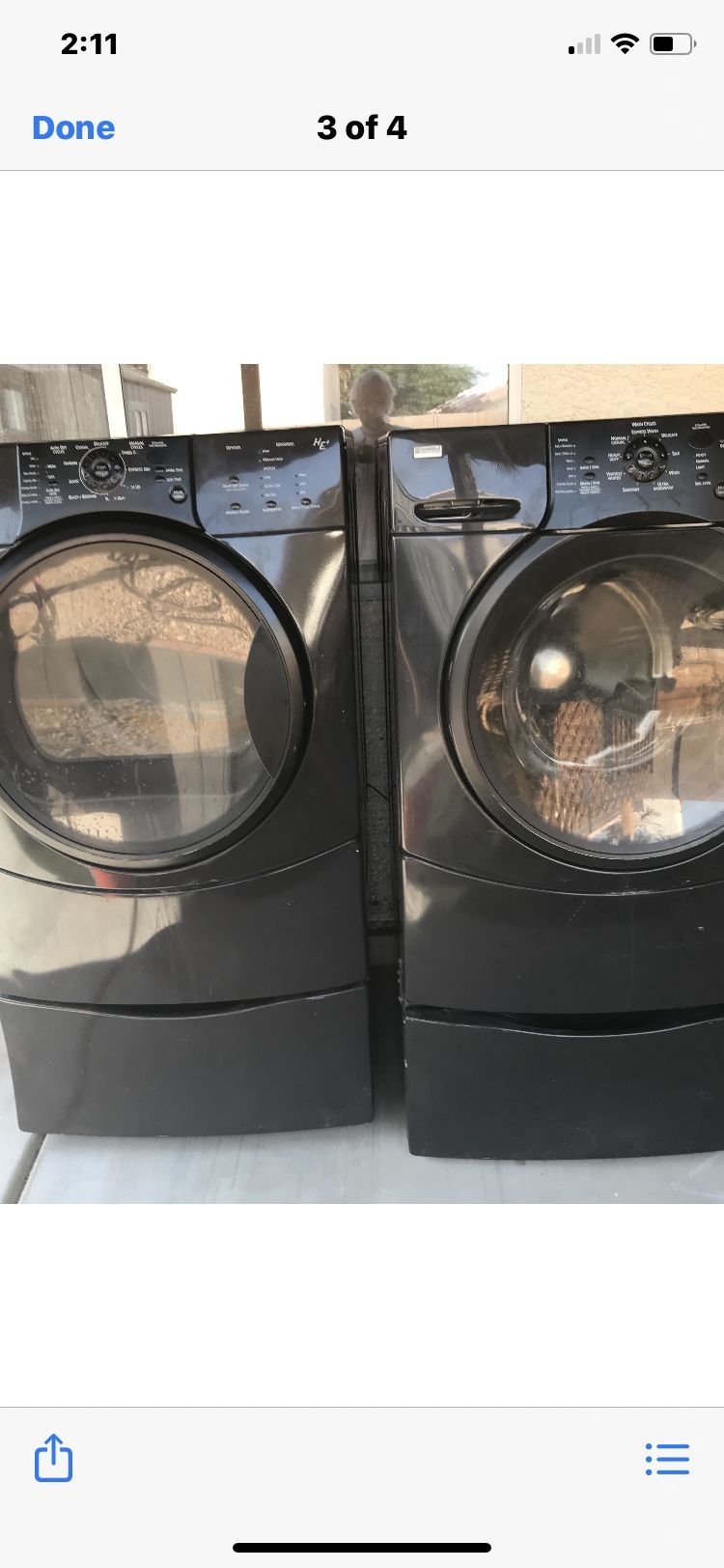 Washer and Dryer