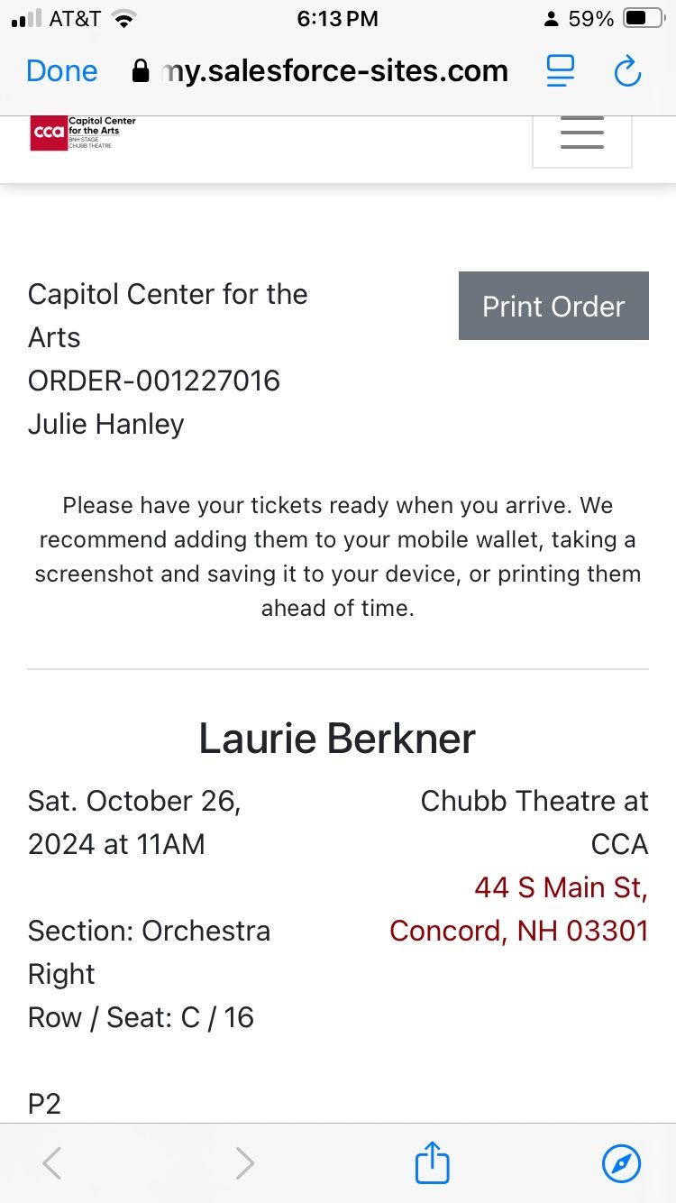 Laurie Berkner Concert Tickets