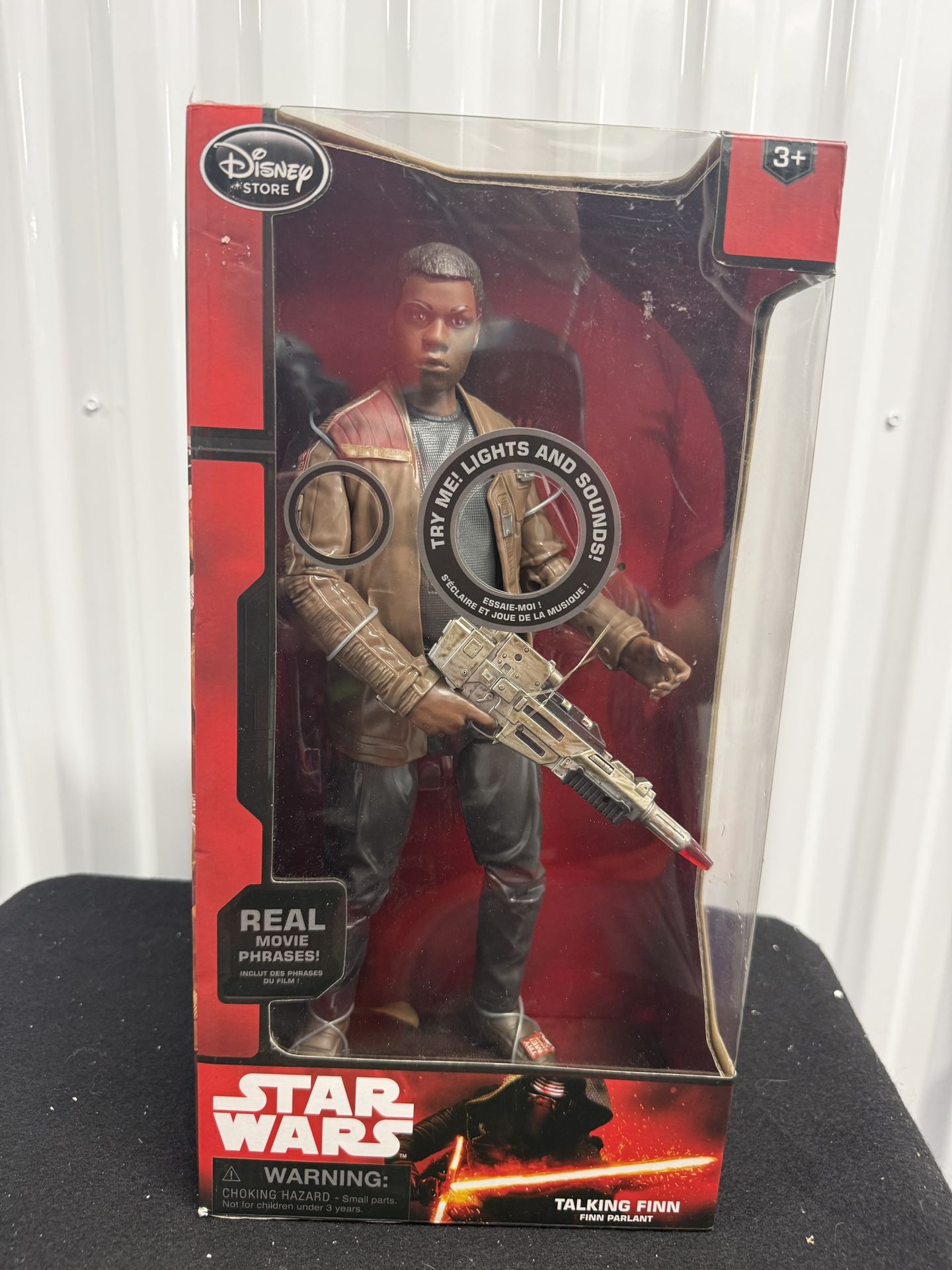 Disney Store Finn Talking Action Figure – Lights & Sounds (Boxed)