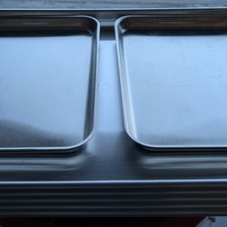 NEW Commercial-Grade Stainless Steel Baking Trays – Restaurant Quality (7-Piece Set)