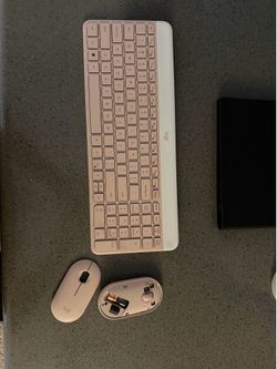 Logitech slim wireless keyboard & mouse