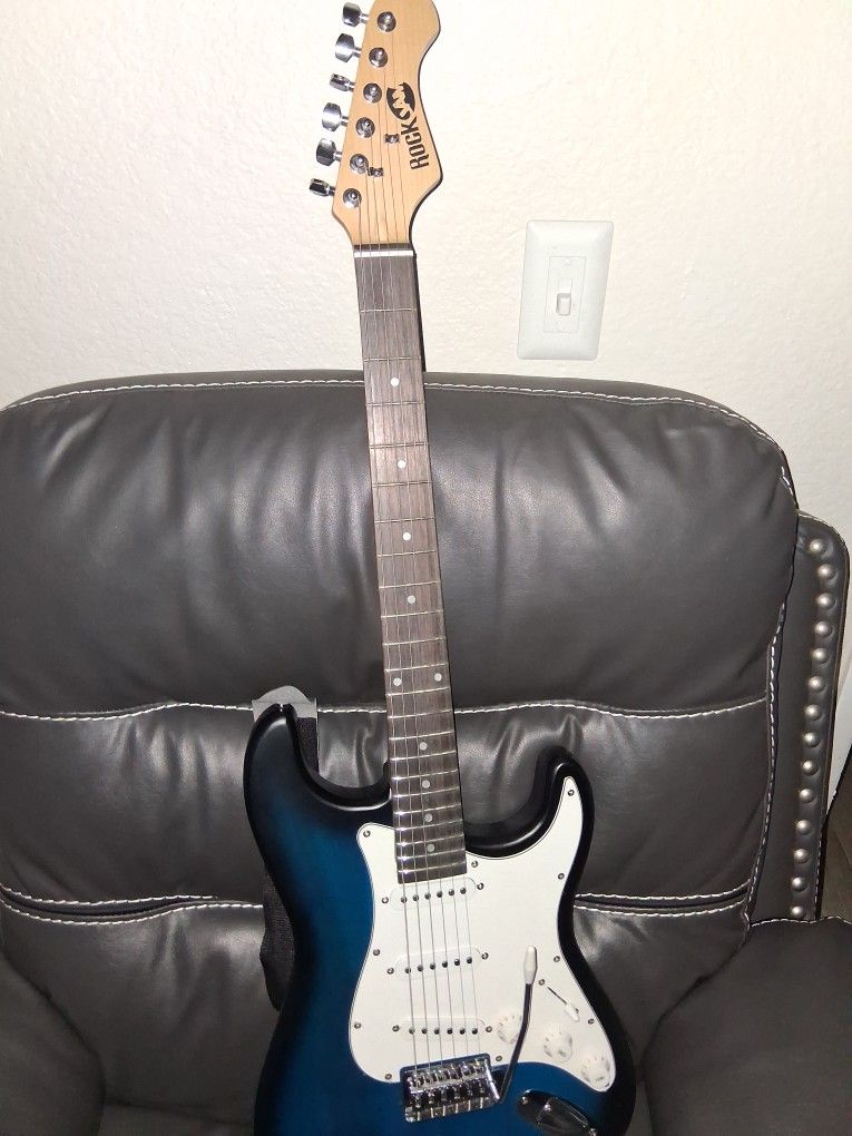 Blue Rockjam Guitar