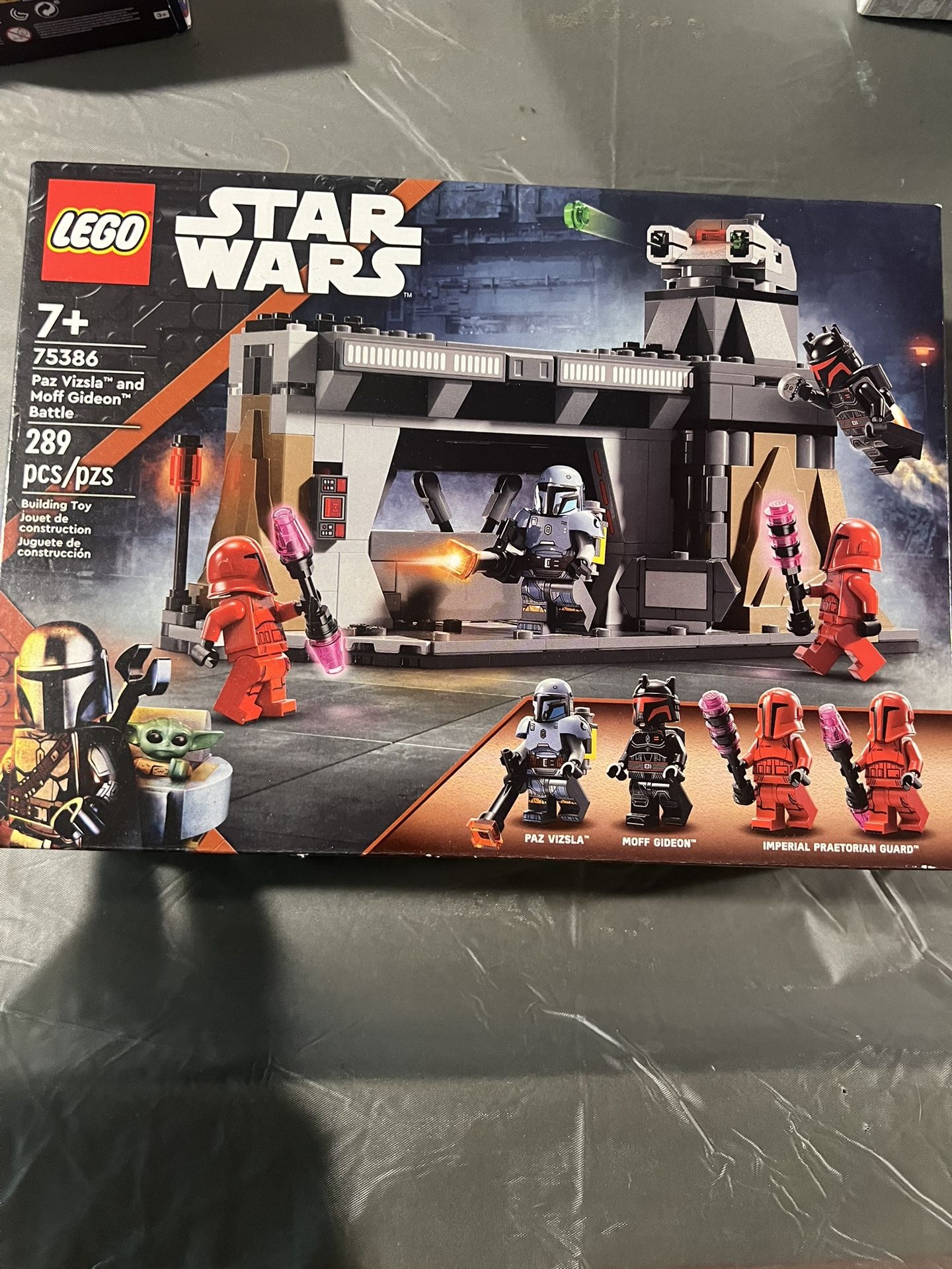 Lego Star Wars Paz Vizla and Moff Gideon