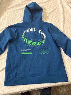 Blue hoodie for boys