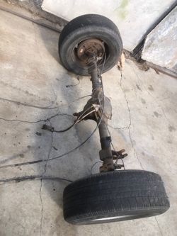 08 Gmc sierra rear end
