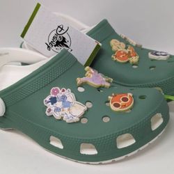 Crocs Figment Epcot Flower And Garden Orange Bird Size (9) Women New With Tags