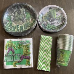HULK Birthday Party Supplies
