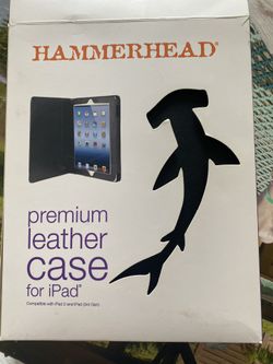 Leather iPad case