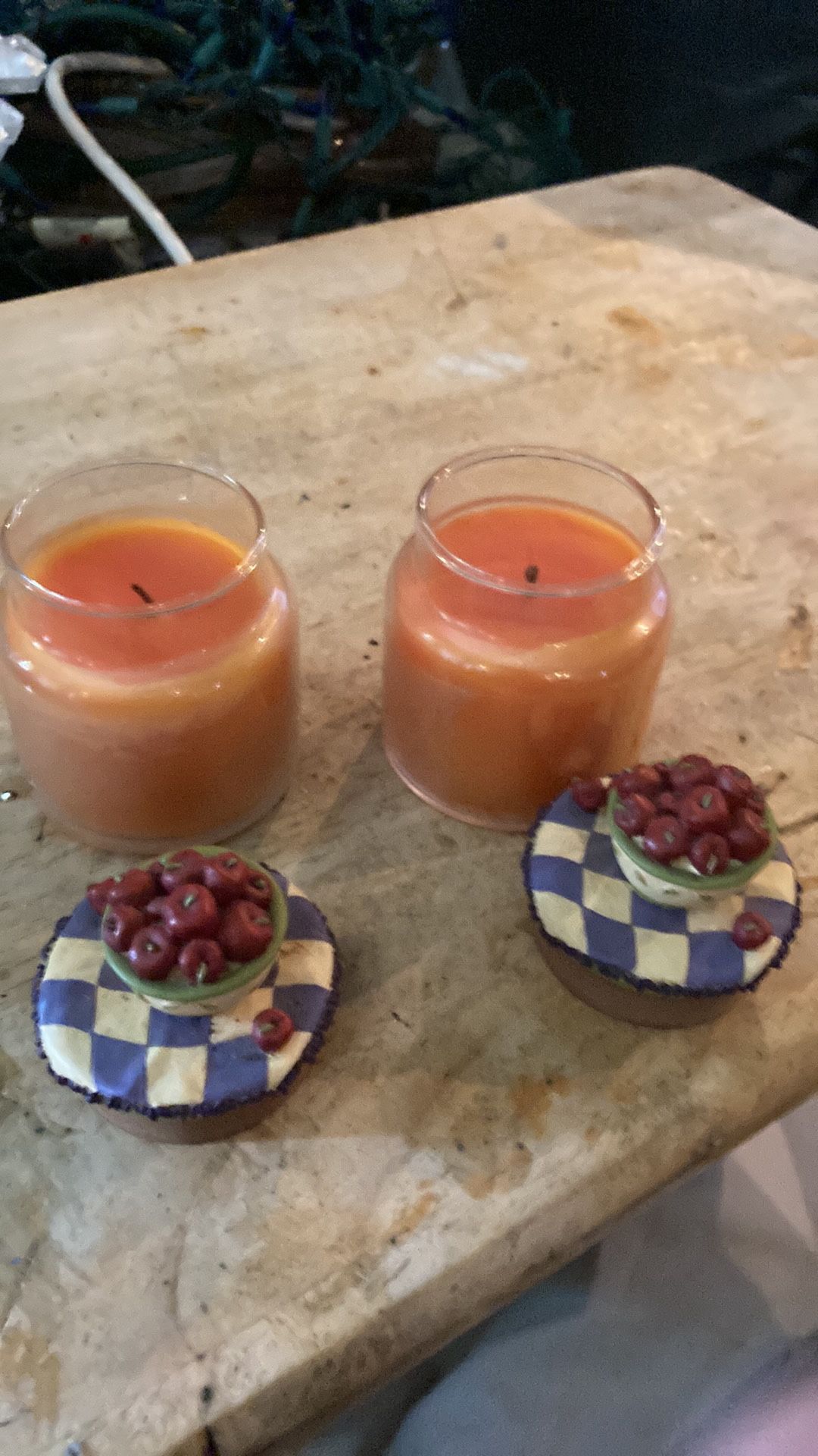 Two Apples CandleS