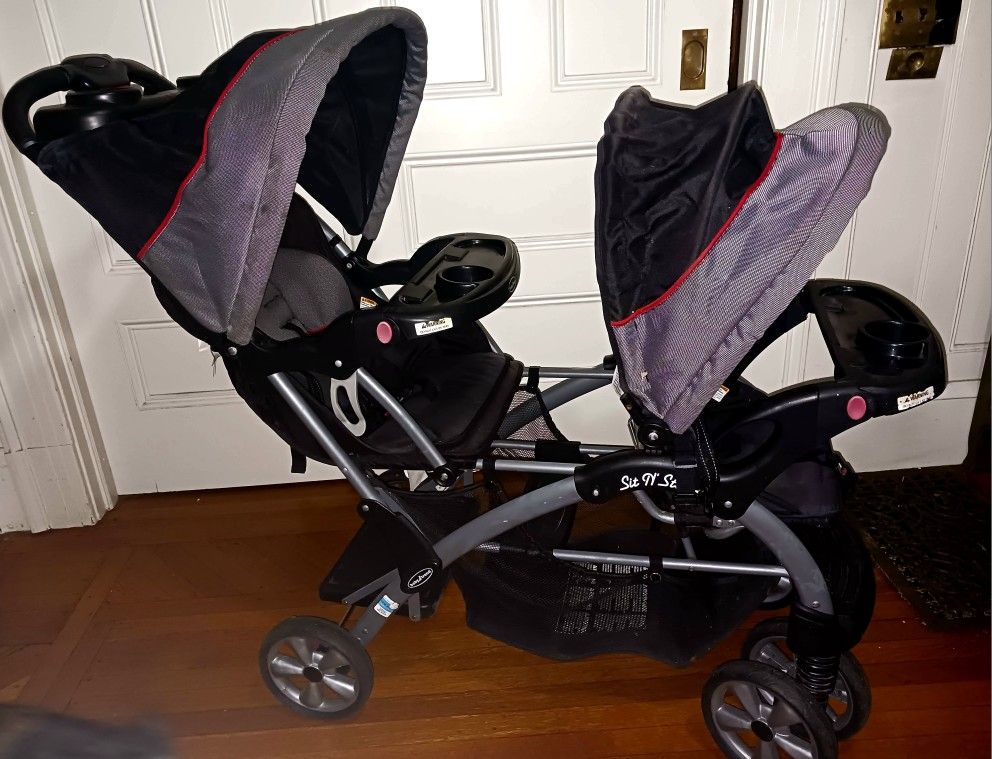 Double Baby-baby Stroller