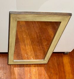 Wooden Mirror