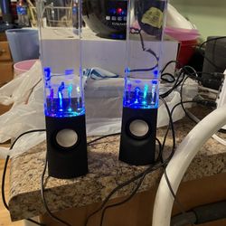 Colored Water Speakers