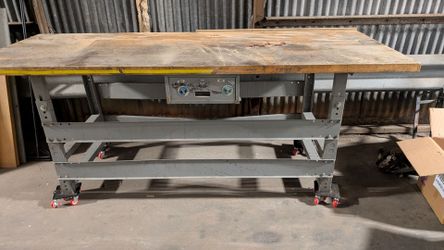 Industrial Workbench Table