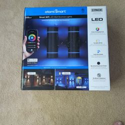 Brand New In Box Smart WiFi LED Wall Scone 2 Pack