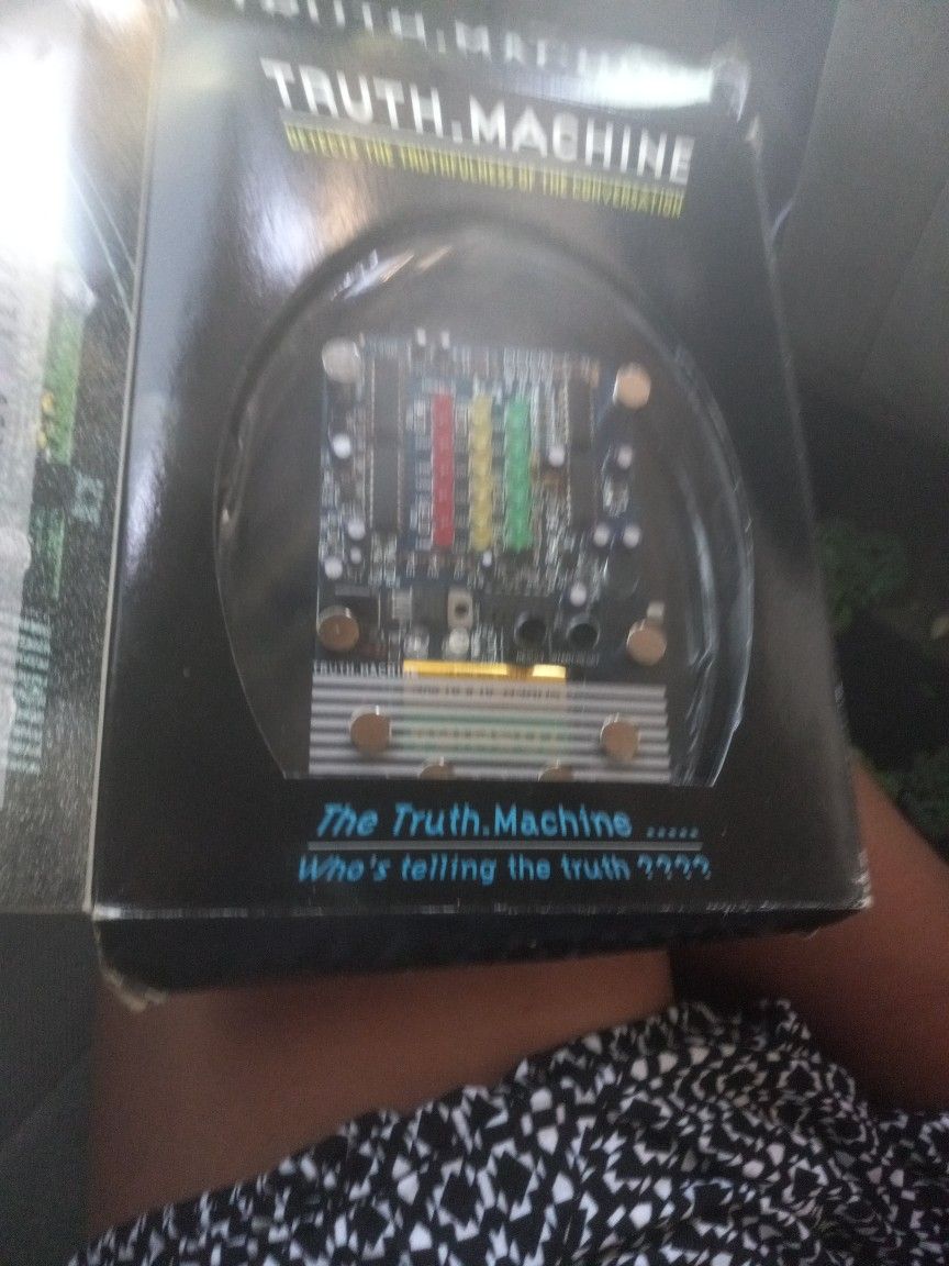 Truth. Machine