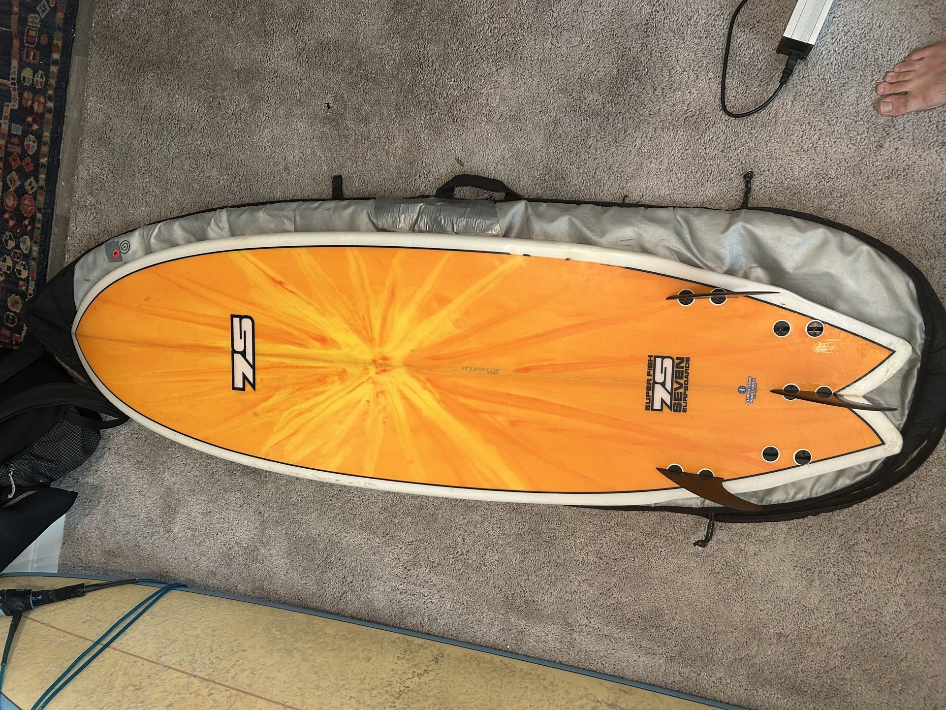 7s Super fish Surfboard