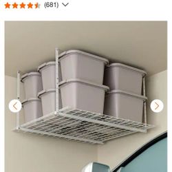 Overhead Garage Storage Shelf