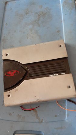 Rockford fosgate amplifier