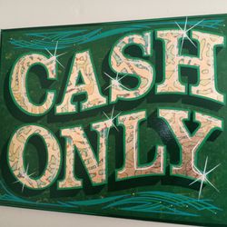 CASH ONLY - GOLD LEAF