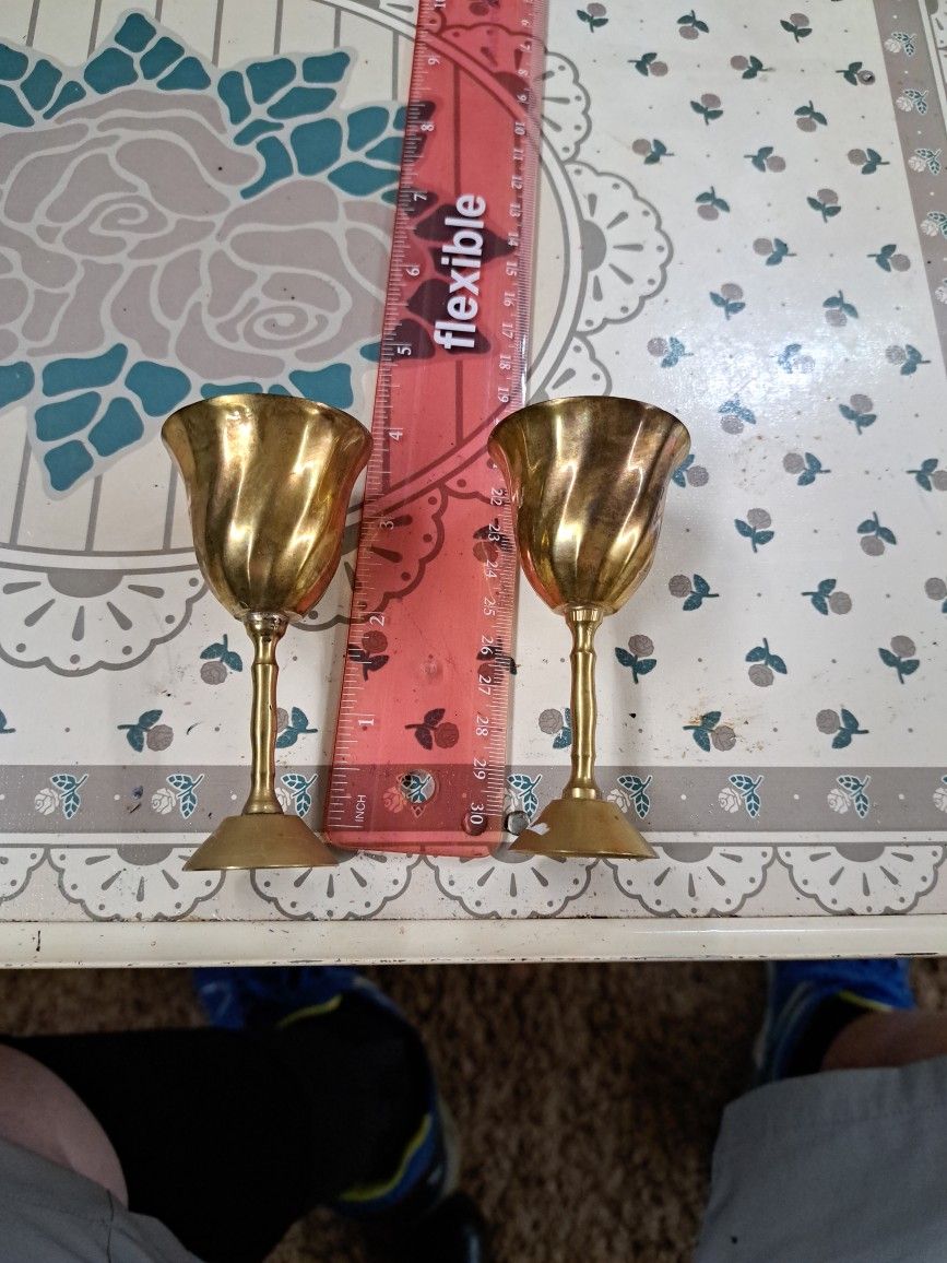 Mini brass Chalice