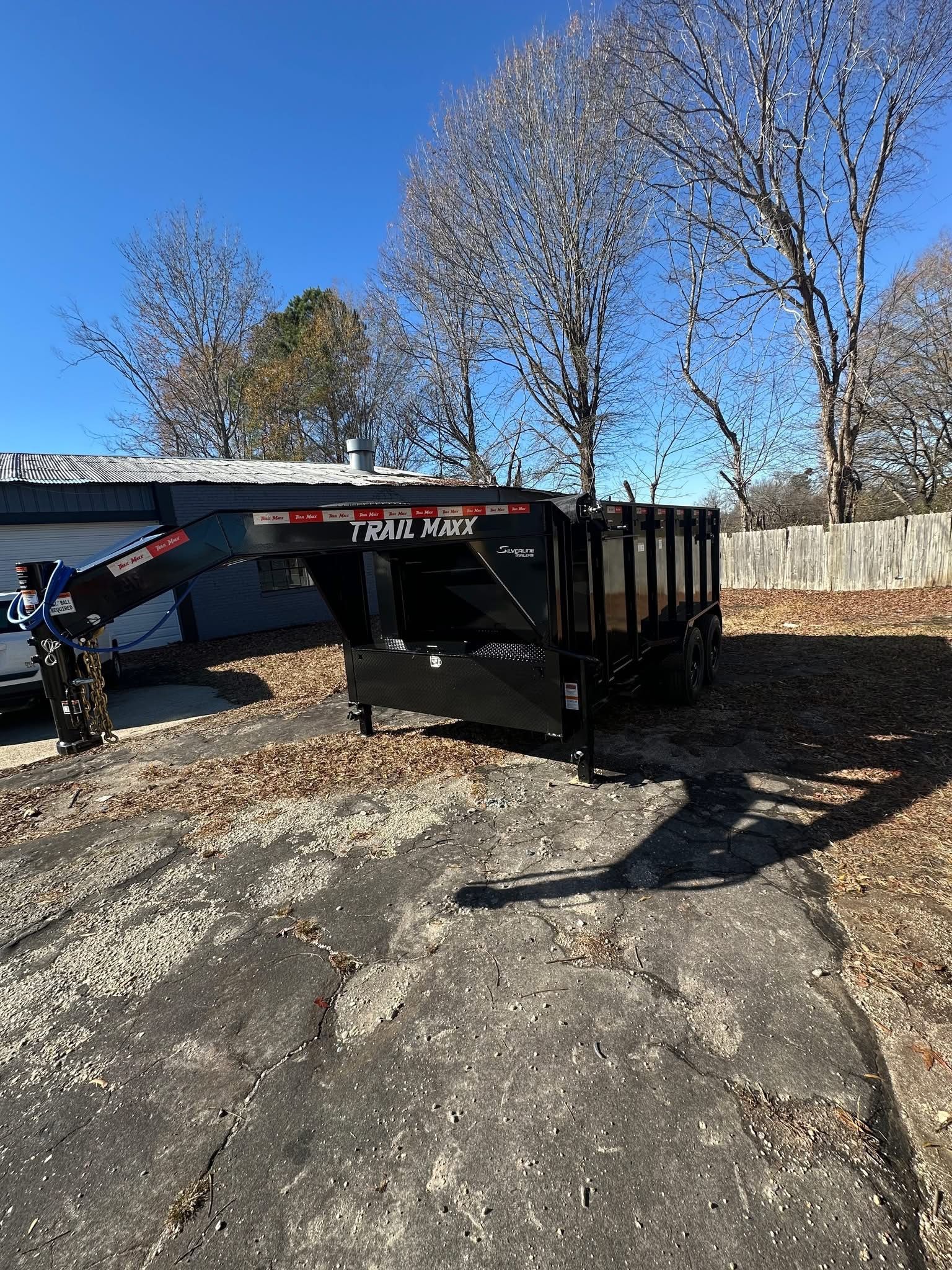 Trailmaxx High Side Gooseneck Dump Trailer