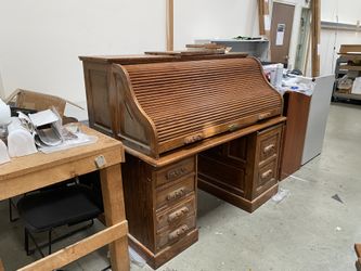 Roll Top Winners Only Desk