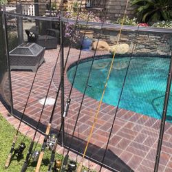 .SEVEN (7) Fishing Rods with Reels(Fenwick,Shimano and more)