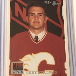 CORY STILLMAN 1994-95 OPC Premier #515 ROOKIE NM-MT Calgary Flames Blues