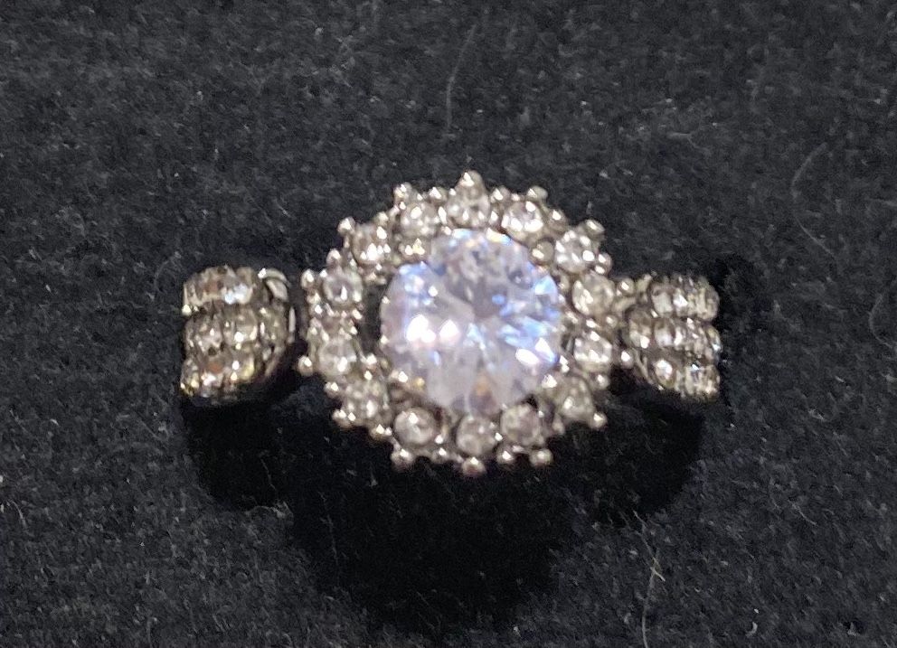 Exquisite 925 Sterling Silver Engagement , Promise, Valentine’s Bridal Ring 