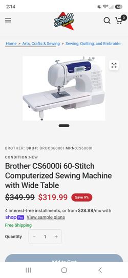 Sewing Machine Brand New