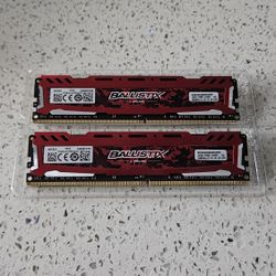 16GB (2x8GB) Ballistix RAM