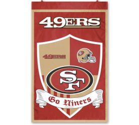 San Francisco 49ers crest banner