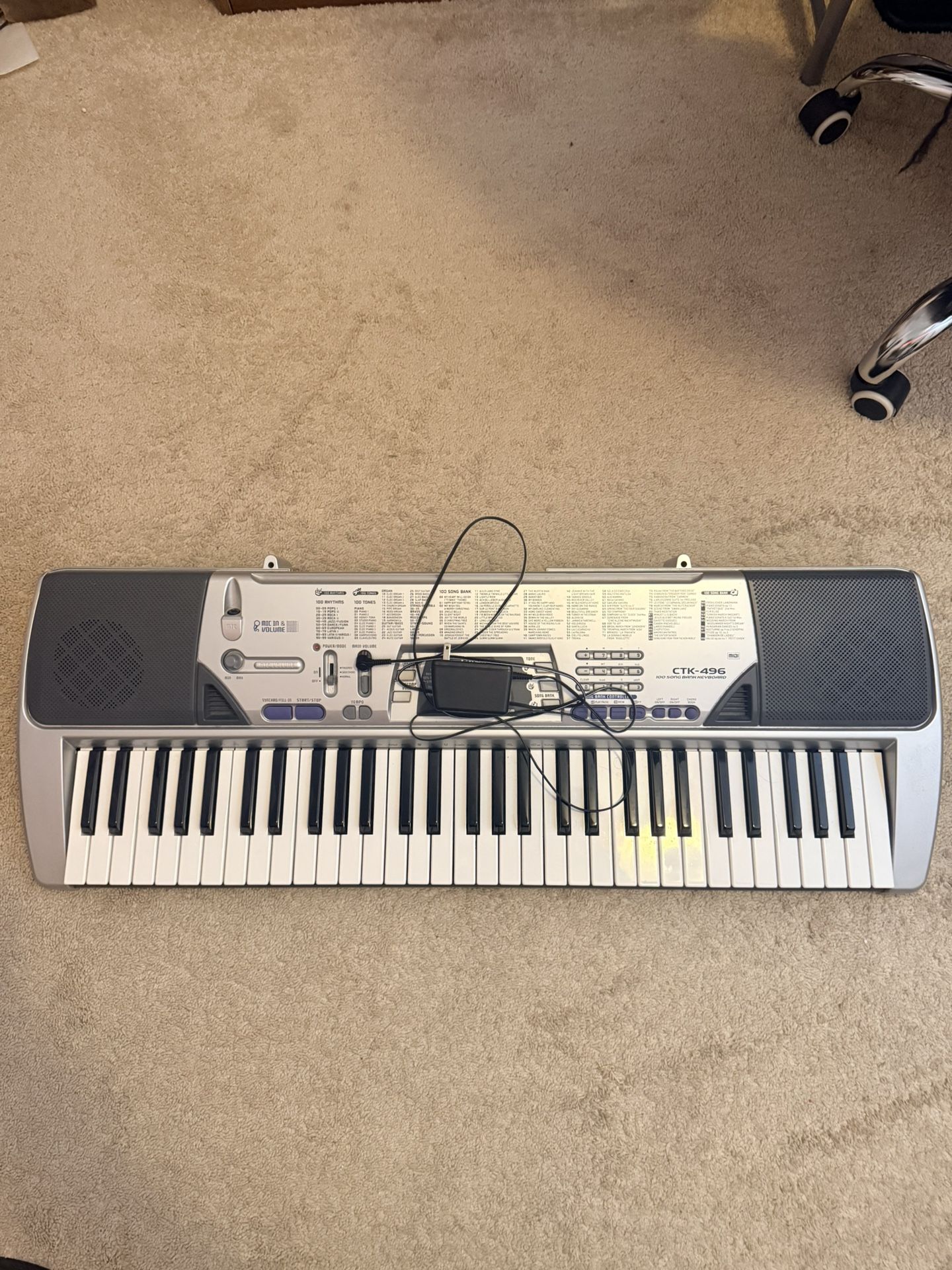 CASIO CTK-496 PIANO