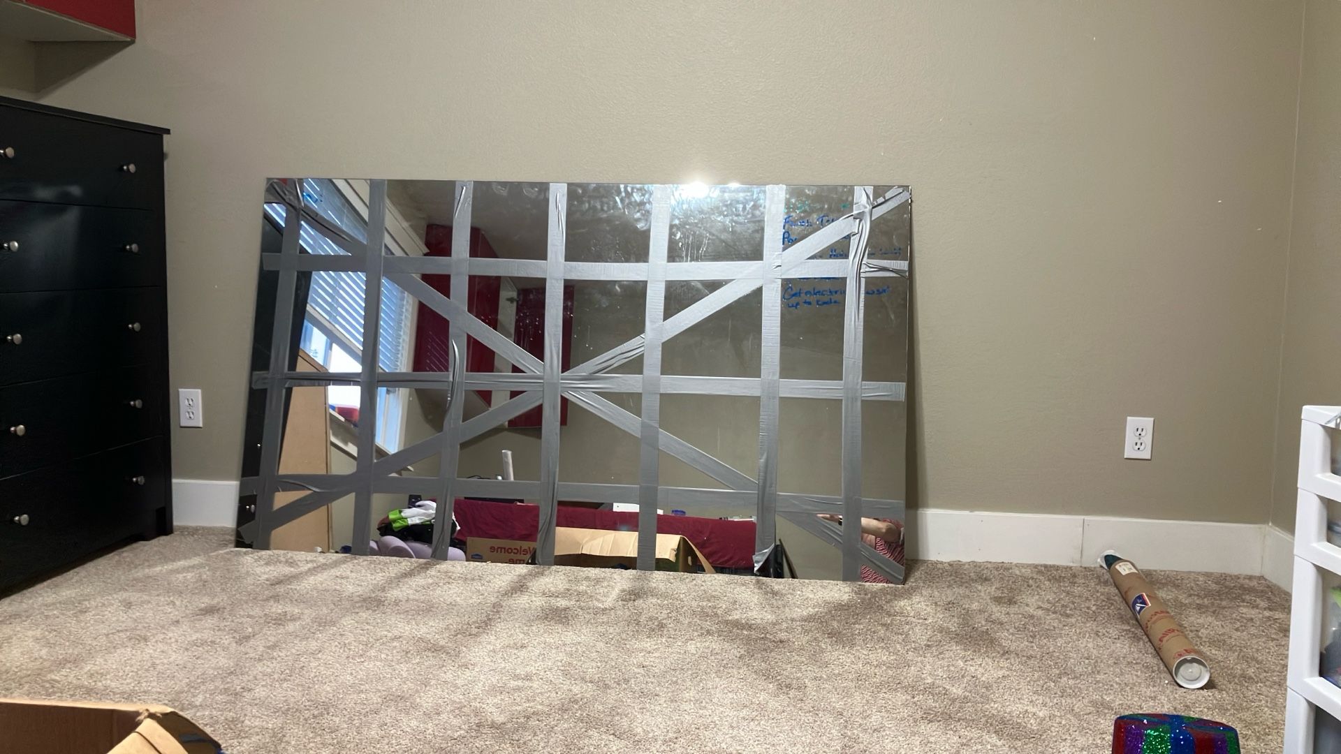 Giant Unframed Mirror