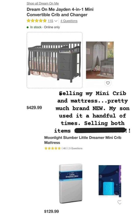 Mini Crib