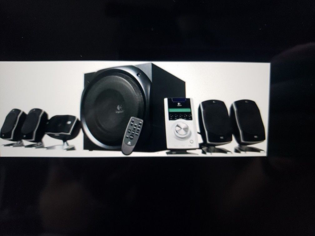 Logitech Z5500 In Good Shape With Working LED Display!