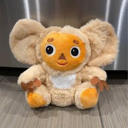 Cheburashka Monkey Cartoon Plush Toy Tan